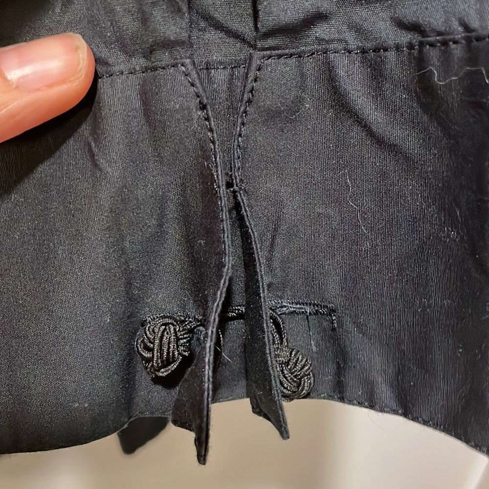 MAX Rave woman’s black button down shirt - Picture 8 of 9